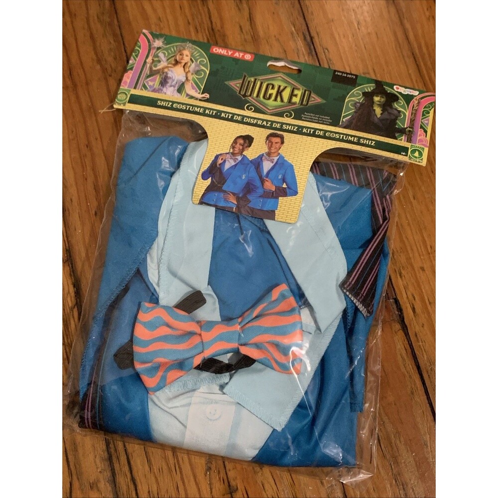 New Wicked Movie Shiz Costume Unisex Adult Cosplay Halloween Musical One Size